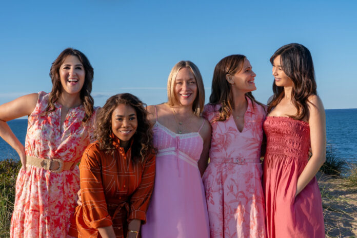 Jennifer Garner, Regina Hall, D’Arcy Carden, Gemma Chan, and Chloë Sevigny star in “The Five Star Weekend” on Peacock