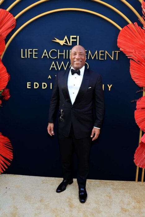 Byron Allen attends the AFI Life Achievement Award honoring Eddie Murphy at the Dolby Theatre in Hollywood, April 2026