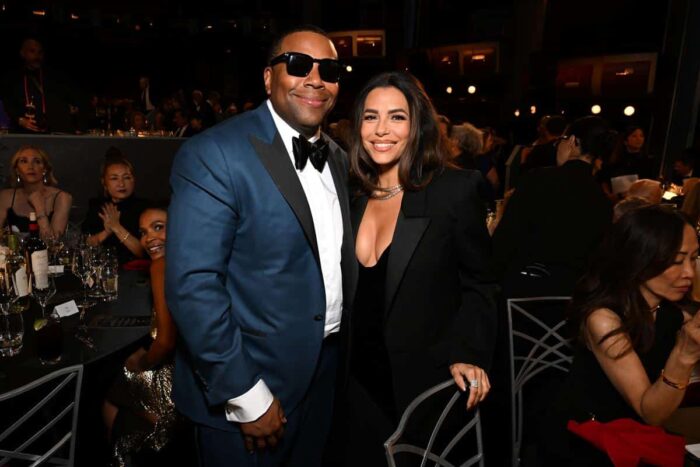 Kenan Thompson and Eva Longoria attend the AFI Life Achievement Award honoring Eddie Murphy at the Dolby Theatre in Hollywood, April 2026