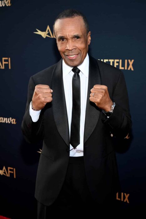 Sugar Ray Leonard attends the AFI Life Achievement Award honoring Eddie Murphy at the Dolby Theatre in Hollywood, April 2026