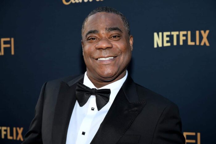 Tracy Morgan attends the AFI Life Achievement Award honoring Eddie Murphy at the Dolby Theatre in Hollywood, April 2026