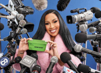 Cardi B’s Grow-Good Beauty Haircare Line Launches And Sells Out Instantly Cardi B showcasing Grow-Good Beauty haircare products while promoting her new haircare brand