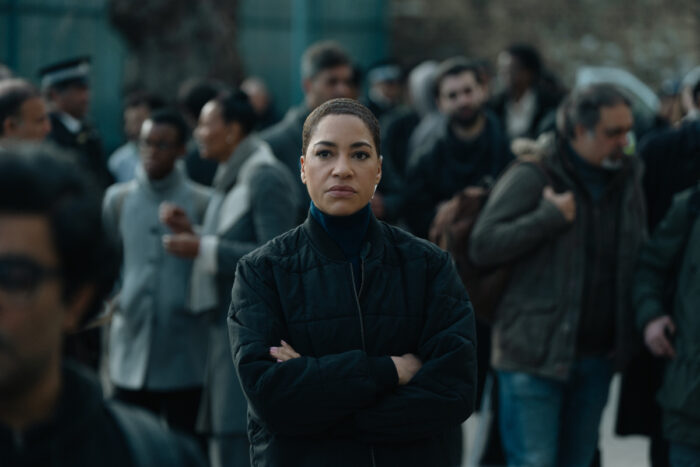 Cush Jumbo in "Criminal Record," premiering April 22, 2026 on Apple TV