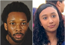 D4vd Charged With Murder In Death Of Celeste Rivas Hernandez Side-by-side image showing D4vd mugshot and Celeste Rivas Hernandez in connection to Los Angeles murder case investigation