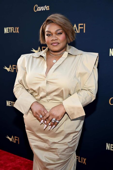 Da’Vine Joy Randolph attends the AFI Life Achievement Award honoring Eddie Murphy at the Dolby Theatre in Hollywood, April 2026