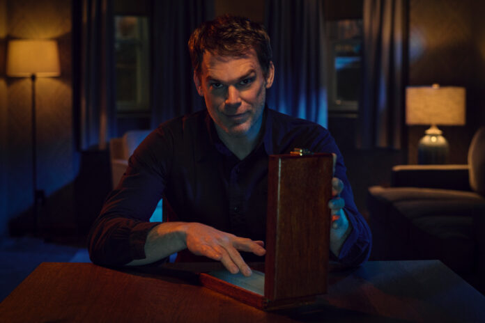 Michael C. Hall as Dexter Morgan in Dexter: Resurrection Season 1, streaming on Paramount+ with SHOWTIME, 2025.
