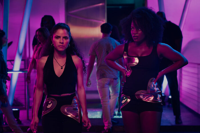 Shannon Gisela as Etta and Brittany Adebumola as Lovely in “M.I.A.” Episode 104 “Familiar Faces” on Peacock
