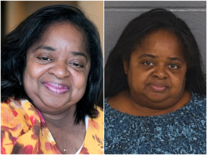 Shirlene King-Pearson, known as Ms. Juicy from “Little Women: Atlanta,” mugshot following arrest in Winder, Georgia on April 18