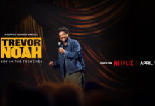 Trevor Noah Turns Chaos Into Comedy In Netflix’s ‘Joy In The Trenches’ Trailer Trevor Noah in “Joy In The Trenches” Netflix comedy special key art, spotlighting his return to stand-up with sharp, insightful humor
