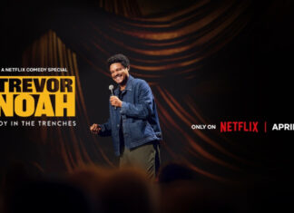 Trevor Noah Turns Chaos Into Comedy In Netflix’s ‘Joy In The Trenches’ Trailer Trevor Noah in “Joy In The Trenches” Netflix comedy special key art, spotlighting his return to stand-up with sharp, insightful humor