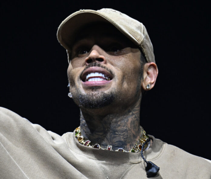 Chris Brown reacts to reports of shots fired outside his Tarzana home as police confirm incident involved a BB gun and no injuries