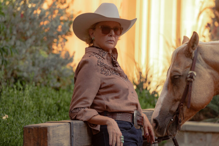 Annette Bening as Beulah Jackson, episode 4, season 1, streaming on Paramount+, 2026.