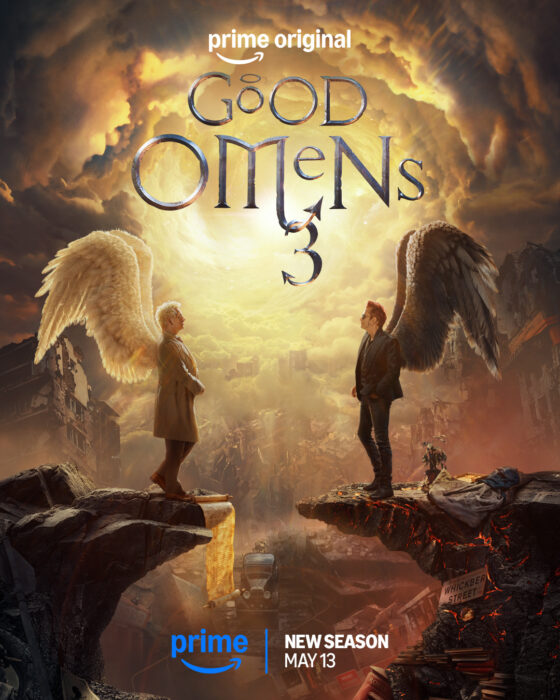 Michael Sheen and David Tennant in Good Omens Season 3 on Prime Video