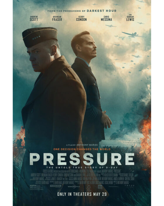 Official poster for “Pressure,” the 2026 theatrical release featuring dramatic artwork and intense imagery teasing the film’s high-stakes story.