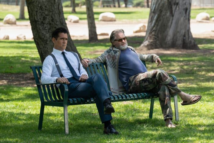 Colin Farrell and Shea Whigham