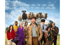 ‘The Sheep Detectives’ Is Now Playing In Theaters + PR Unboxing Official movie poster for “The Sheep Detectives” featuring Hugh Jackman and the sheep detective characters now playing in theaters