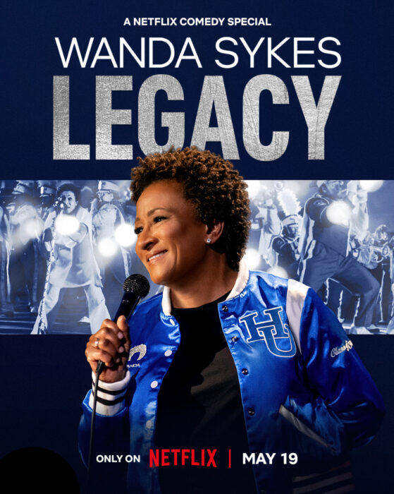 Key art for “Wanda Sykes: Legacy” streaming on Netflix in 2026.