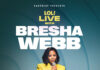 Bresha Webb Heads To Hulu With New ‘LOL Live’ Stand-Up Special Bresha Webb poses in the official key art for her "LOL Live" stand-up comedy special, premiering on Hulu in August 2026.