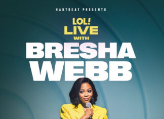 Bresha Webb Heads To Hulu With New ‘LOL Live’ Stand-Up Special Bresha Webb poses in the official key art for her "LOL Live" stand-up comedy special, premiering on Hulu in August 2026.