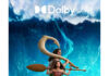 Disney’s Live-Action ‘Moana’ Looks Absolutely Stunning In Final Trailer Dolby Cinema poster for Disney's live-action Moana featuring Catherine Lagaʻaia as Moana standing on the ocean with Maui in the background.