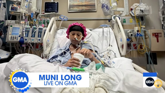 Muni Long in hospital after double lung transplant.