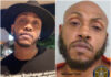 Mystikal Sentenced To 20 Years In Prison In Louisiana Rape Case Side-by-side photo collage of rapper Mystikal featuring a recent image and a booking photo following his sentencing in a Louisiana rape case.