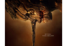 Pinocchio Unstrung Horror Movie Turns A Childhood Classic Into Nightmare Fuel Official key art poster for Pinocchio Unstrung, the 2026 horror movie starring Robert Englund and Richard Brake, arriving in theaters on July 24, 2026.