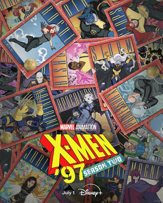 Official key art for Season 2 of Marvel Animation's "X-Men '97" on Disney+. What to watch this week.