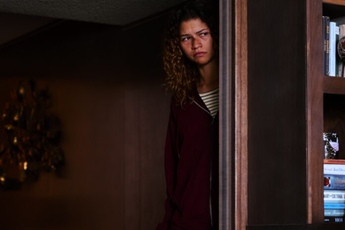 Zendaya as Rue in the “Euphoria” series finale on HBO
