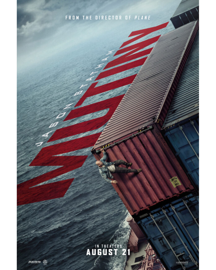 Official movie poster for "Mutiny" (2026), starring Jason Statham as Cole Reed