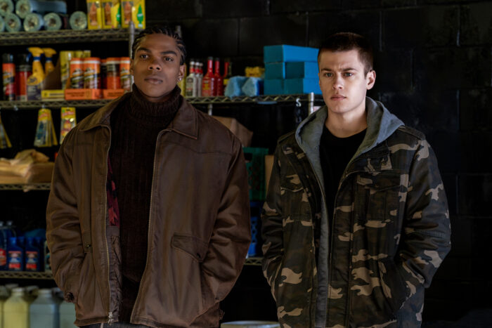 Spence Moore as Ghost and Charlie Mann as Tommy in the first-look teaser for STARZ's "Power: Origins."